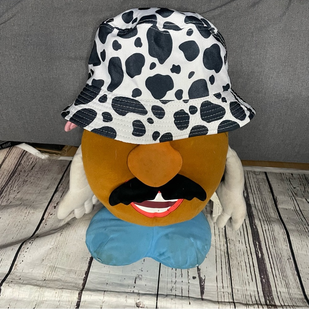 Cow print bucket hat